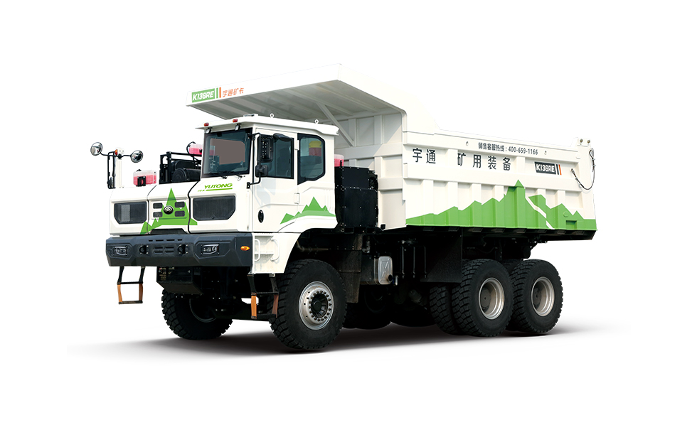 Máquinas de mineração, caminhão de mineração elétrico