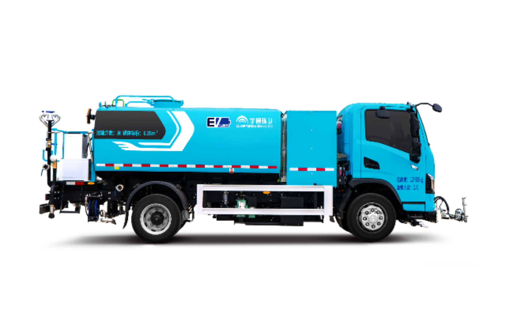 YTZ5121GQXD0BEV 12-Ton Pure Electric High-Pressure Washing Truck view 4