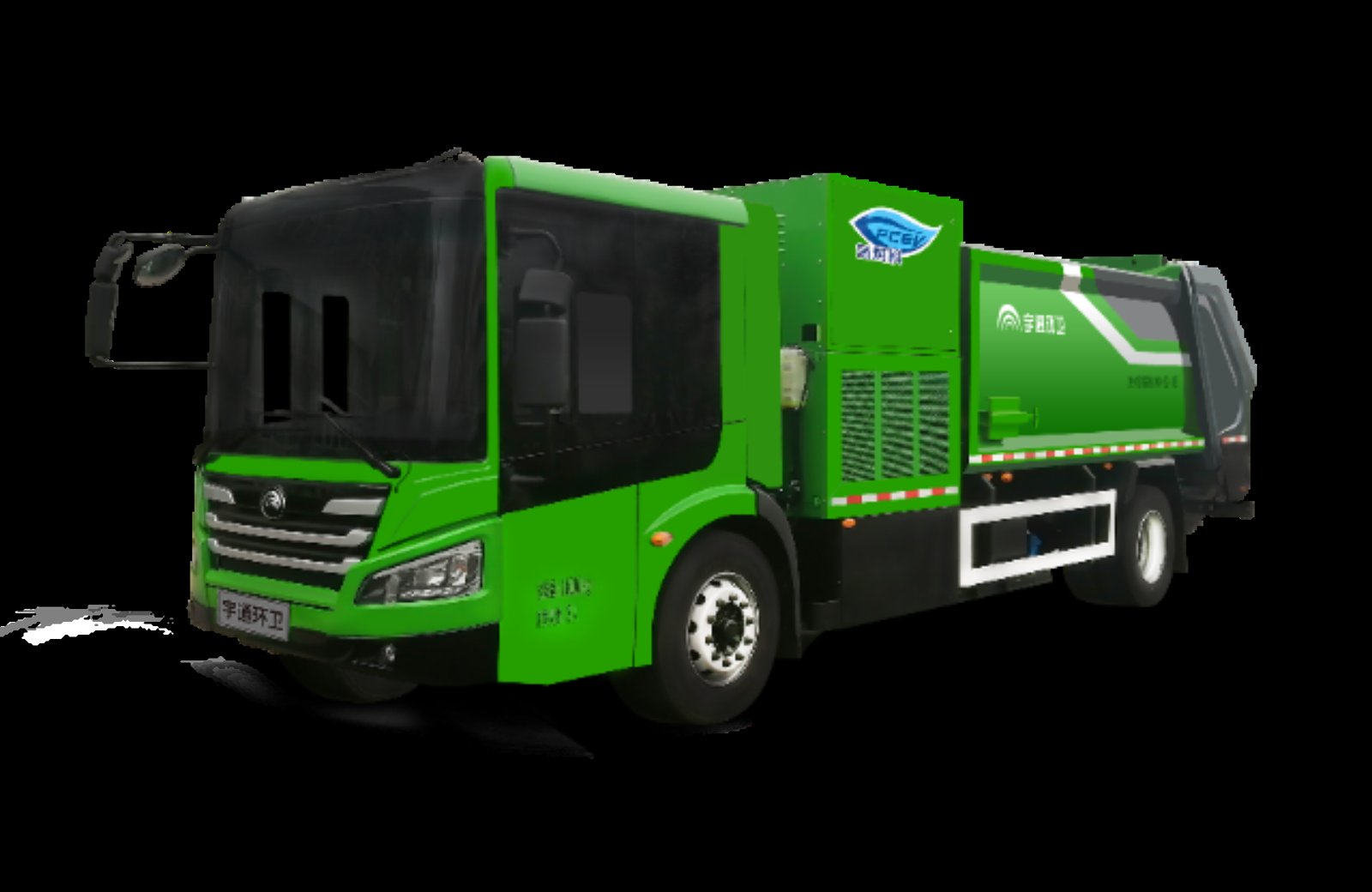 YTZ5122ZYSD1BEV 12tBattery Electric Compactor Garbage Truck view 8