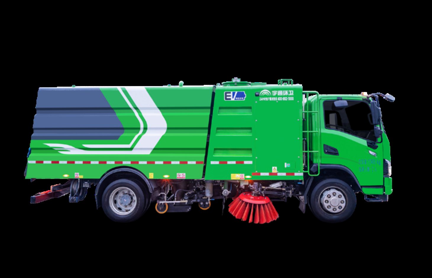 YTZ5124TXSD0BEV 12tBattery Electric Sweeper-Scrubber Truck view 5