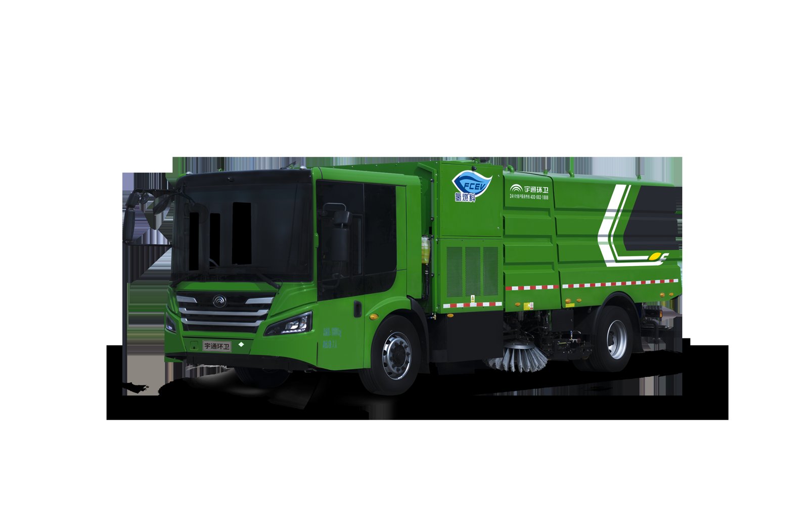 YTZ5124TXSD0BEV 12tBattery Electric Sweeper-Scrubber Truck view 6