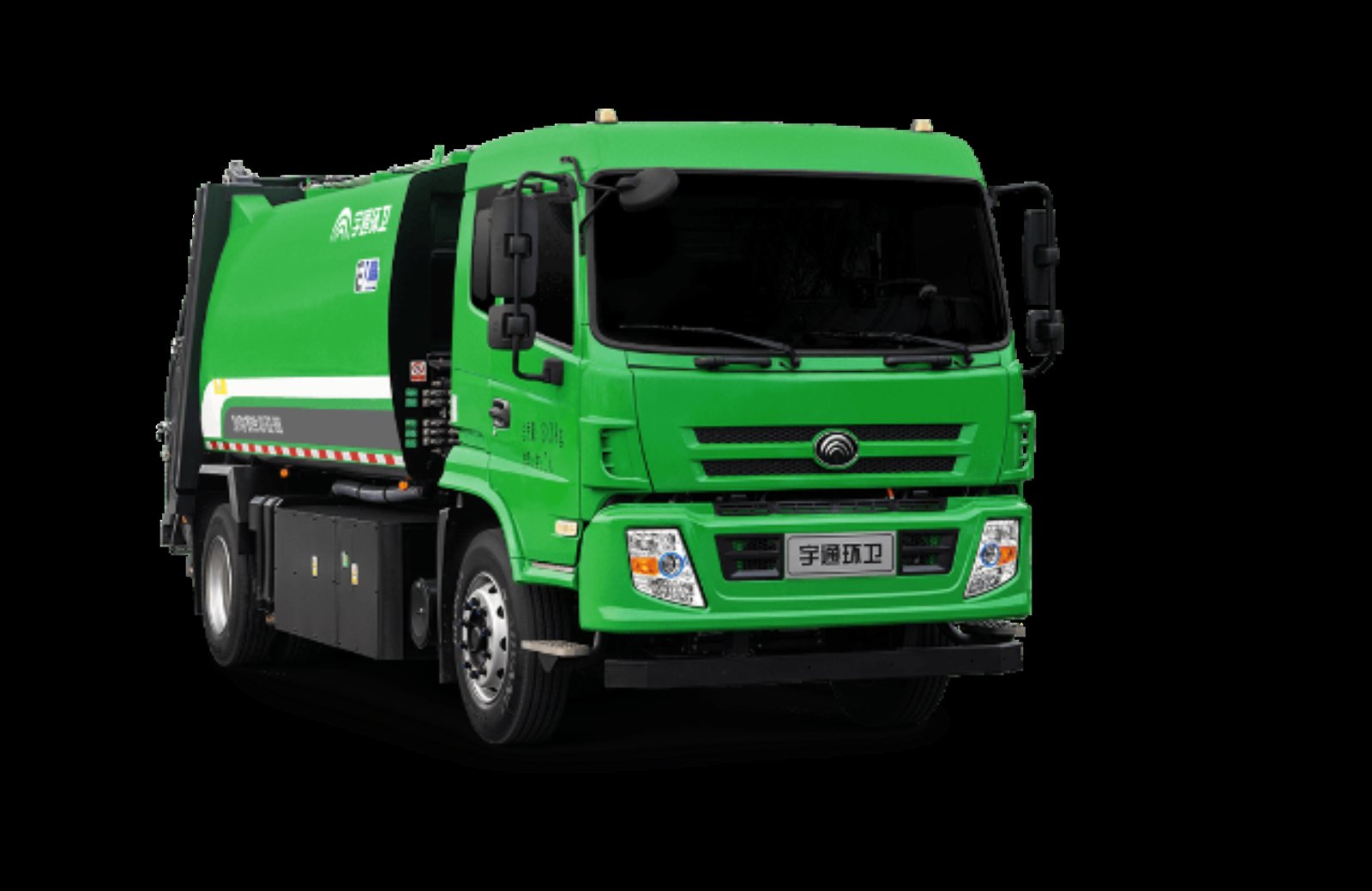 YTZ5180ZYSD1SHEV 18tHybridCompactor Garbage Truck view 4