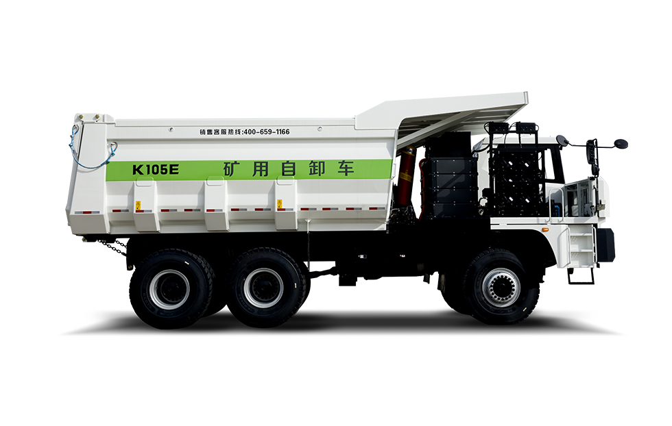 YTK105E Camión minero eléctrico vista 5