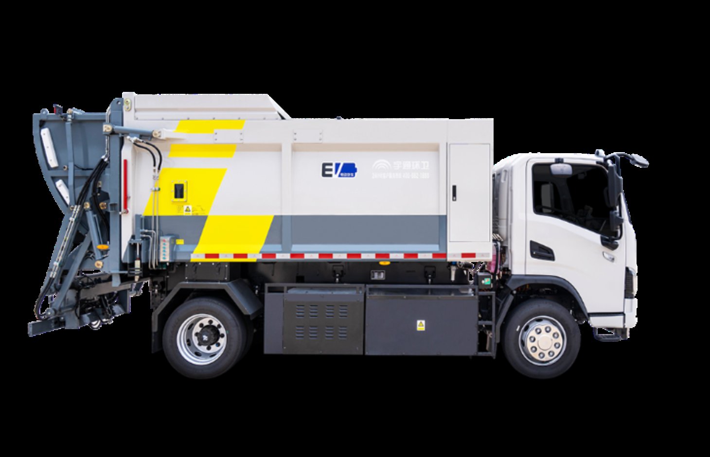 YTZ5122ZYSD1BEV 12tBattery Electric Compactor Garbage Truck view 6