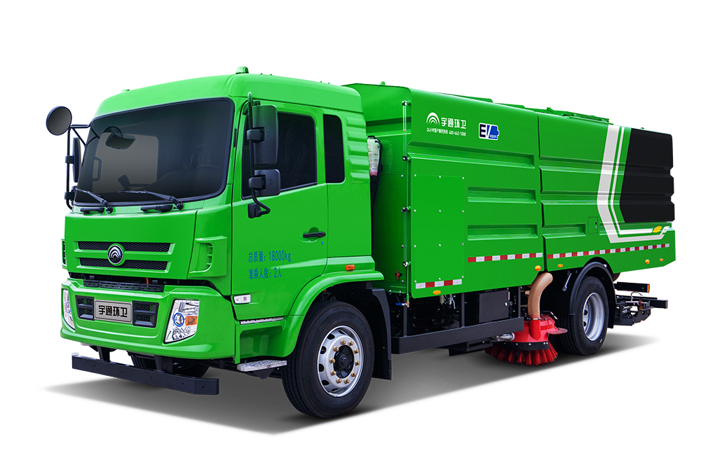 YTZ5187TXSD1BEV 18-Ton All-Season Electric Road Sweeper Washer view 3