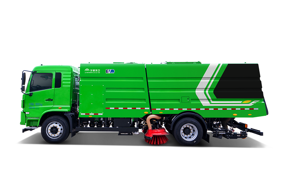 YTZ5187TXSD1BEV 18-Ton All-Season Electric Road Sweeper Washer view 4