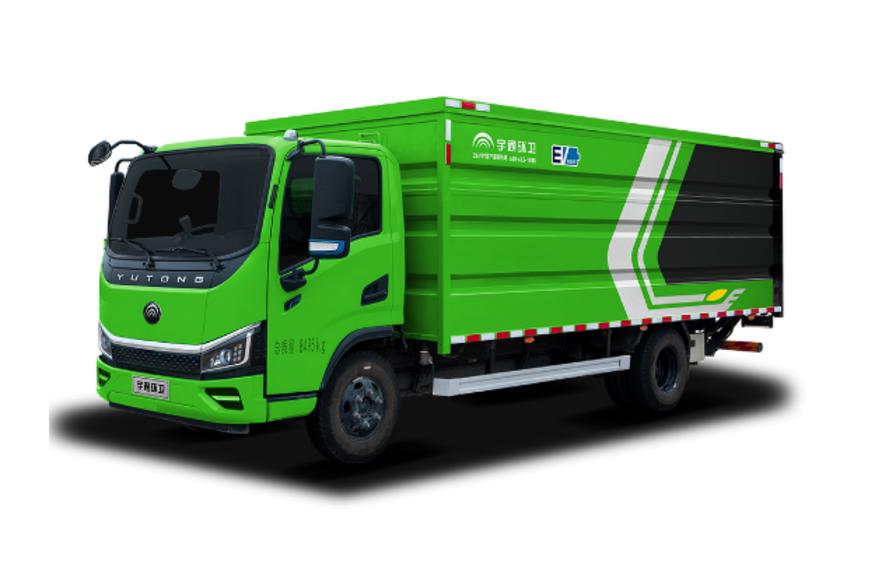 YTZ5080XTYD1BEV 8t Electric Bin Transfer Truck
