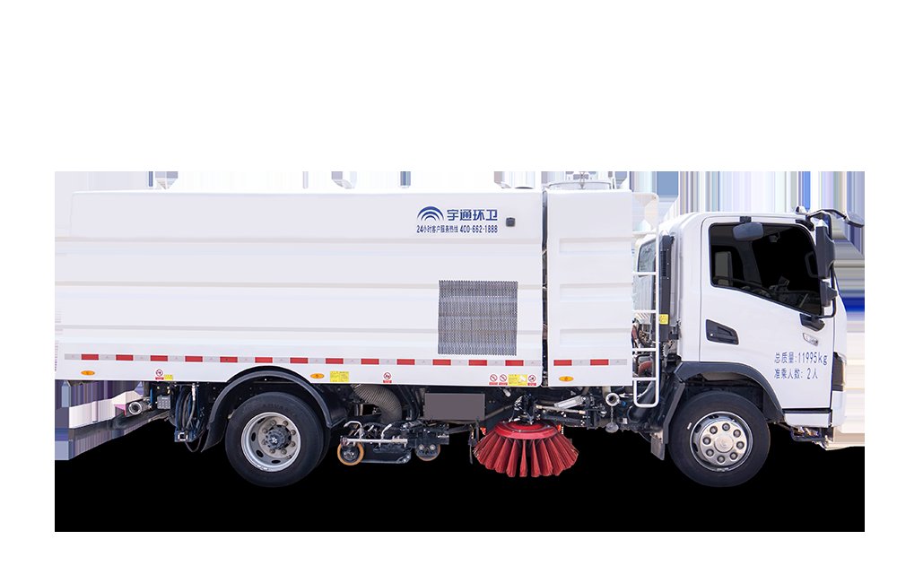 YTZ5121TXST0D6 12tSweeper-Scrubber Truck view 3