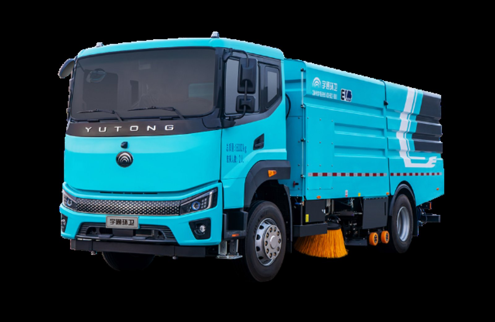YTZ5188TXSD5BEV 18tBattery Electric Sweeper-Scrubber Truck view 2