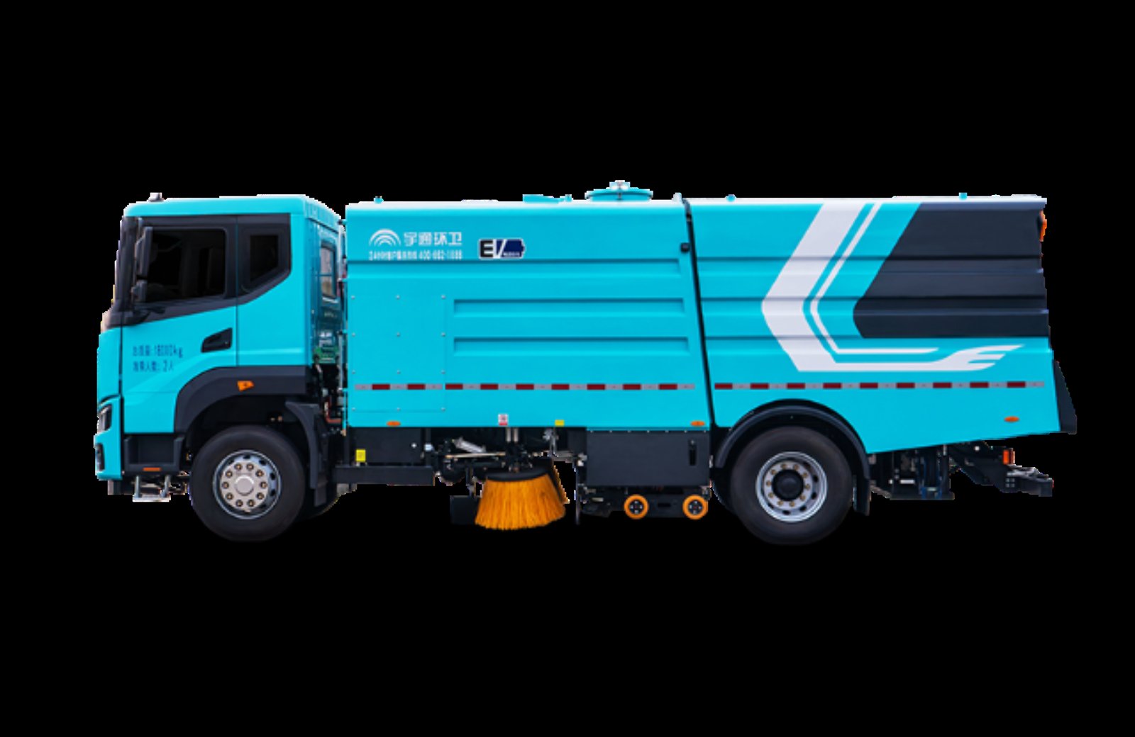 YTZ5188TXSD5BEV 18tBattery Electric Sweeper-Scrubber Truck view 3