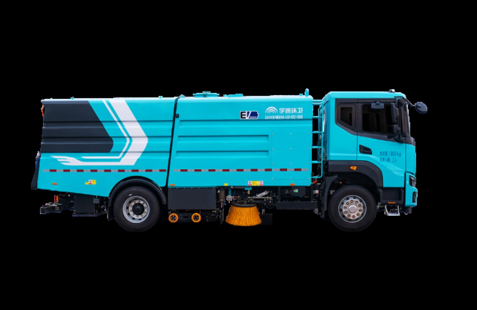 YTZ5188TXSD5BEV 18tBattery Electric Sweeper-Scrubber Truck view 5