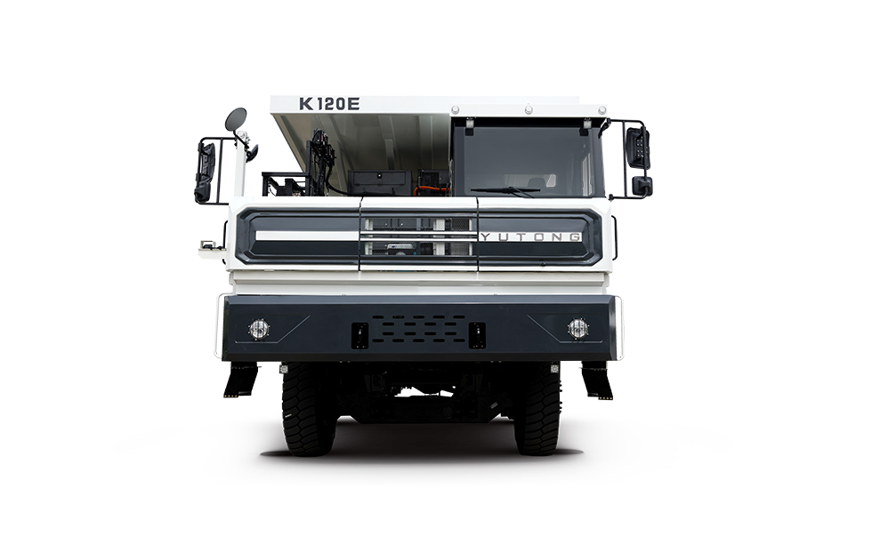 YTK120E Camion minier électrique vue 2