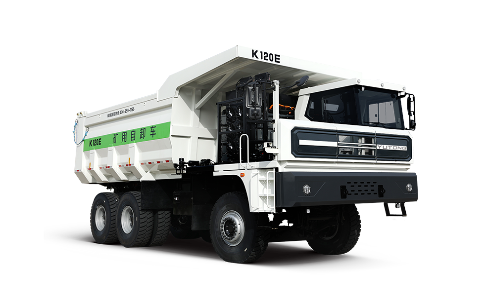 YTK120E Camion minier électrique vue 4