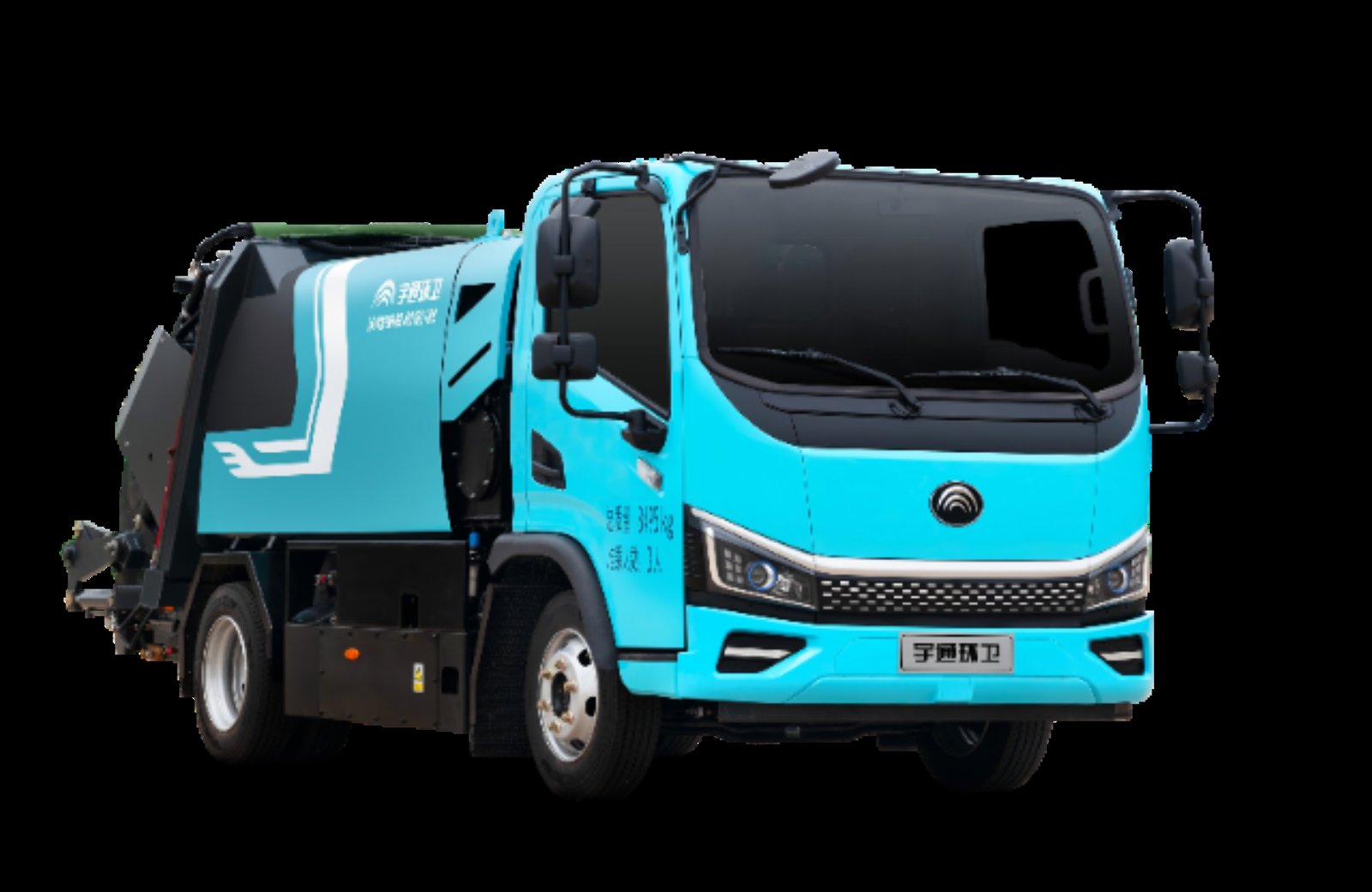 Compacteur à ordures électrique 10 t YTZ5081ZYSD1BEV vue 4