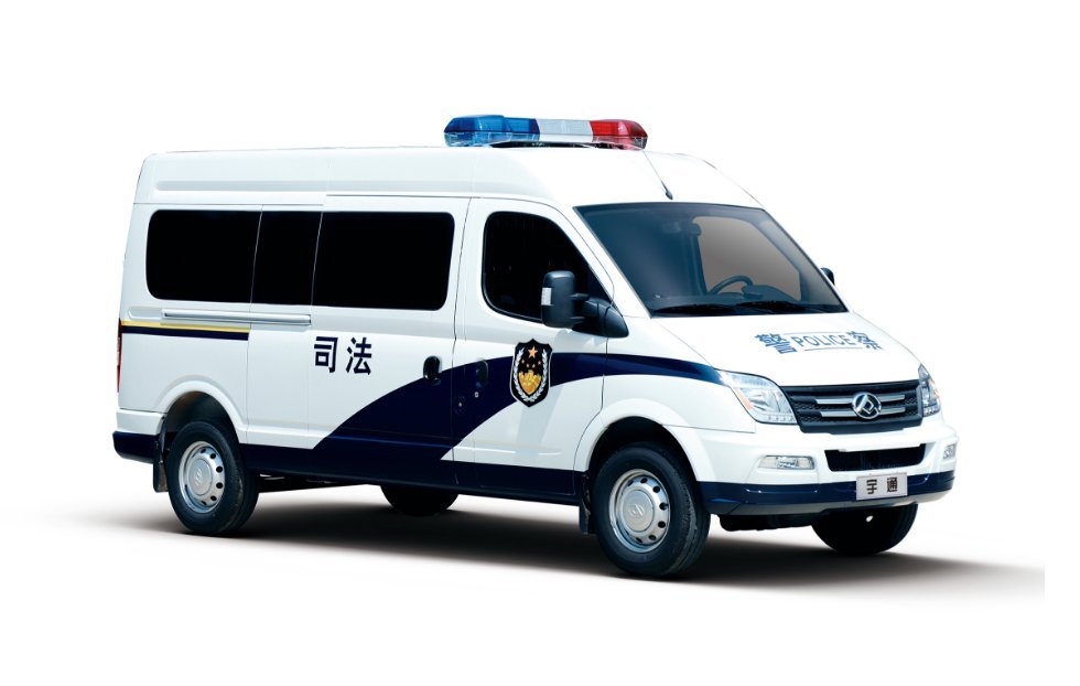 Véhicule d'escorte policier 6 m ZK5060XQCD62 13 places vue 4