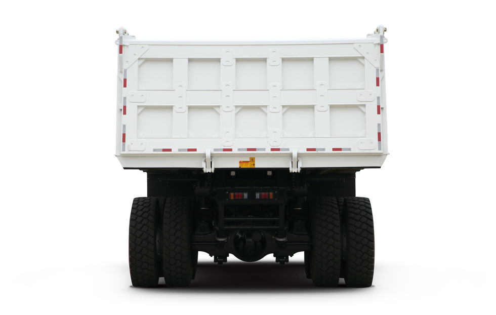 Truk dump tambang bahan bakar YTK130D tampak 7
