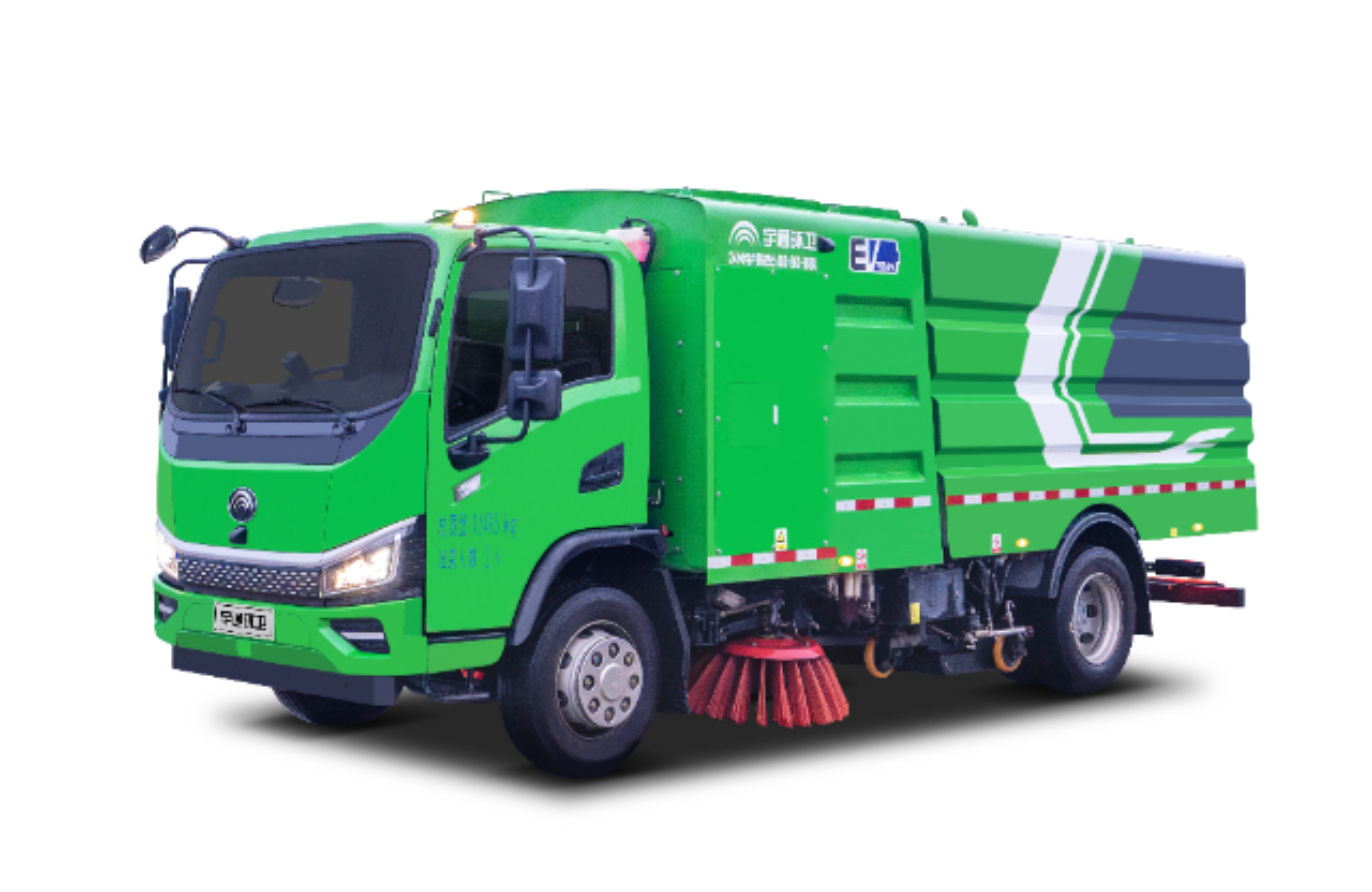 Truk Penyapu-Pencuci Jalan Listrik Murni 12-Ton YTZ5124TXSD1BEV tampilan 3