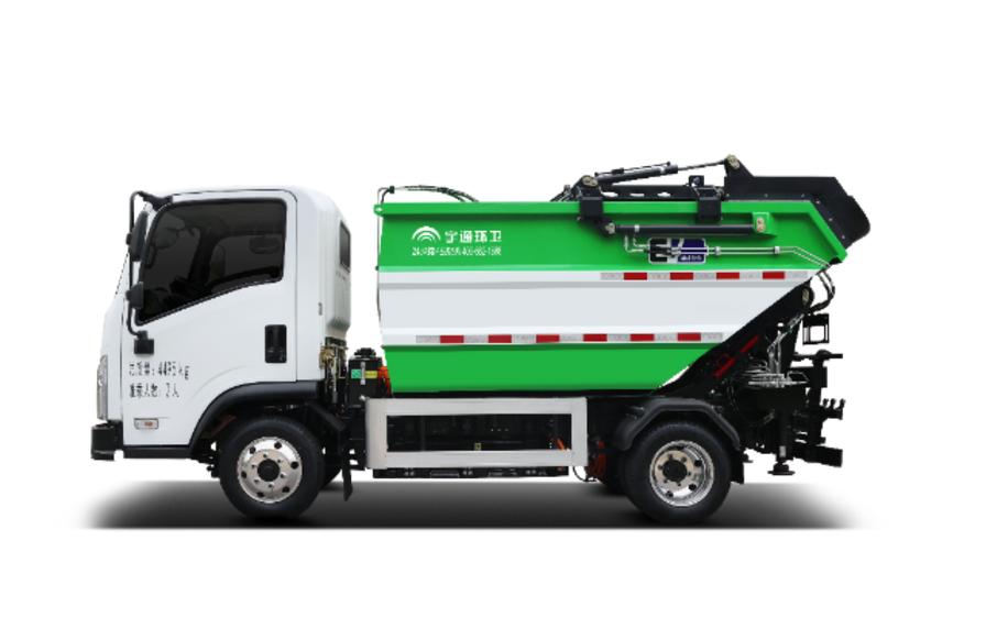 Truk sampah muat-sendiri tampilan 4