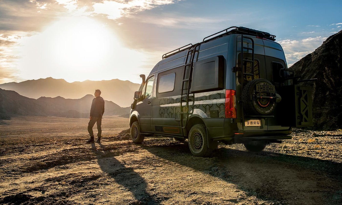 Tampilan motorhome Tipe-B Junmai M 5