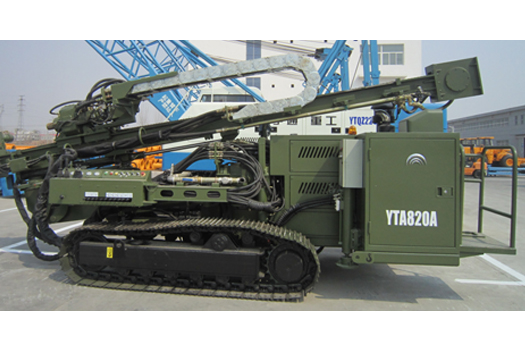 Yutong dynamic compaction machine treating made ground