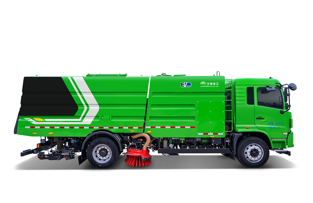YTZ5187TXSD1BEV 18-Ton All-Season Electric Road Sweeper Washer view 2
