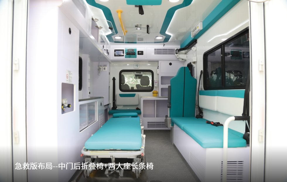 V362FC Box-Type Ambulance view 4