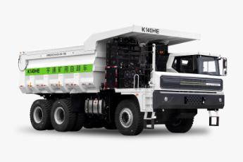 YTK140HE Hybrid Mining Dump Truck: вид 1