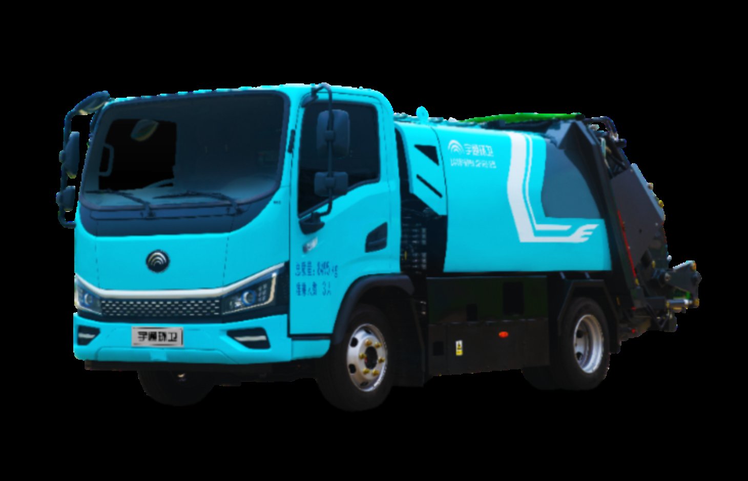 YTZ5081ZYSD1BEV 10-тонный электрический мусоровоз с уплотнением view 6