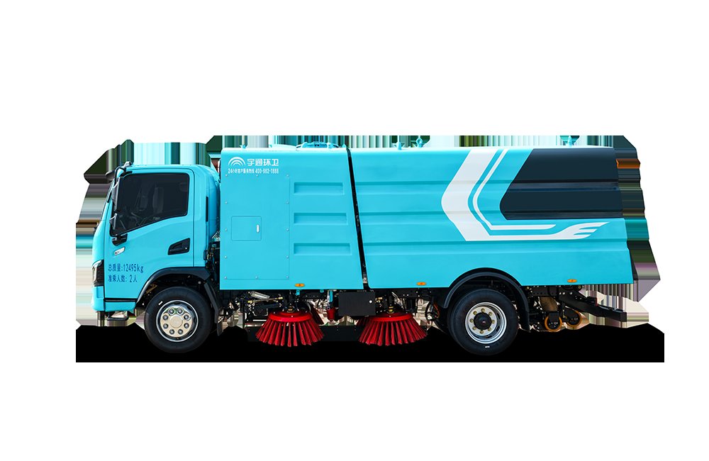 YTZ5122TSLD0BEV รถกวาดถนนไฟฟ้าแบตเตอรี่ 12 t view 5