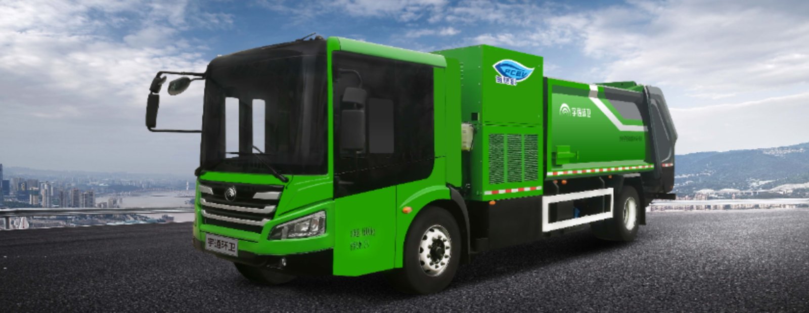 YTZ5182ZYSD1FCEV 18t Bataryalı Elektrikli Düşük Girişli Süpürge-Yıkama Kamyonu view 3