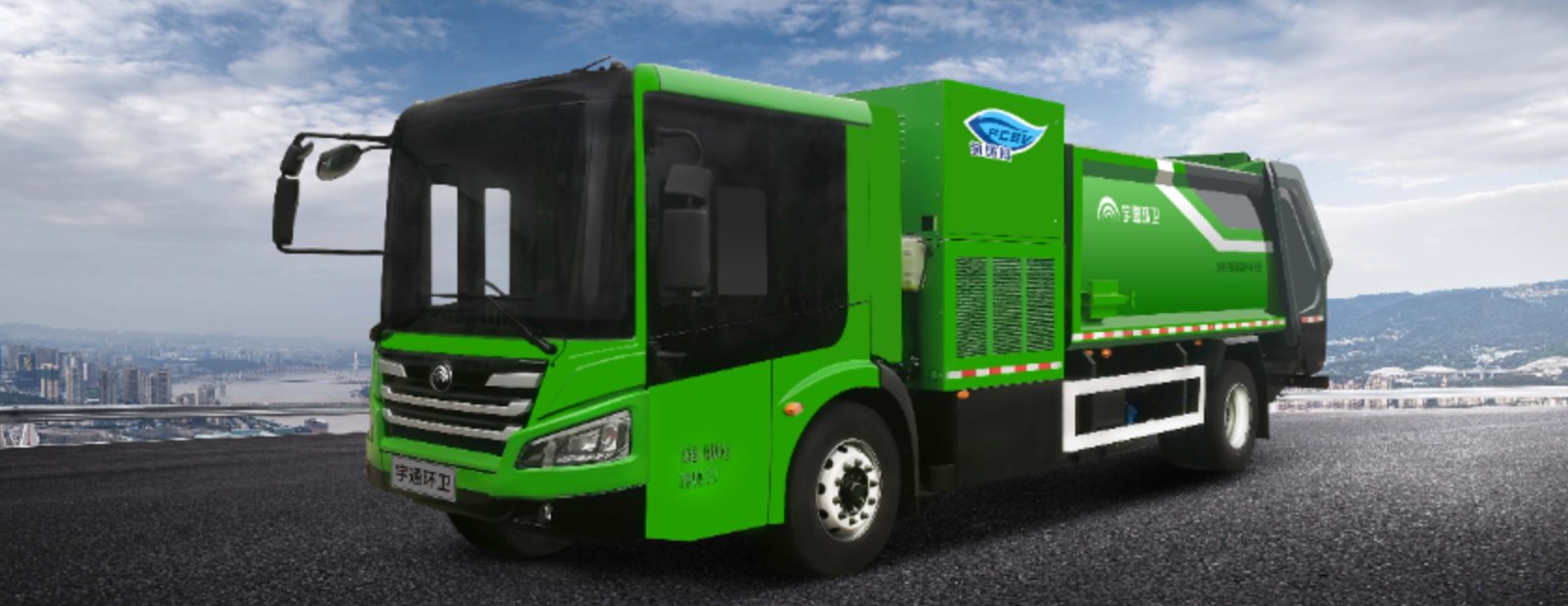 YTZ5182ZYSD1FCEV 18t Bataryalı Elektrikli Düşük Girişli Süpürge-Yıkama Kamyonu view 7